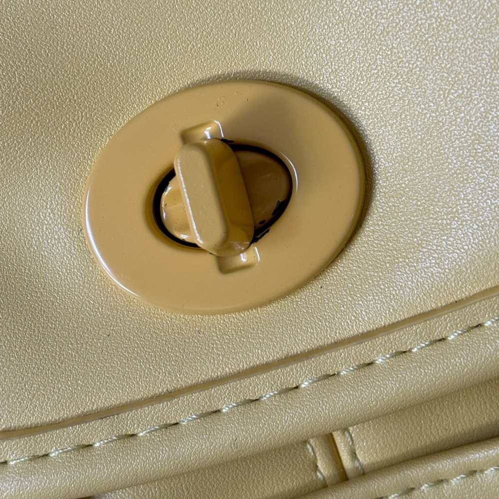 Urban Outfitters Mini Pleather Backpack in Yellow - Picture 6 of 12